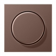 Накладка для поворотного диммера Jung A Мокко