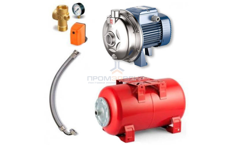 Насосная станция Pedrollo HYDROFRESH CP-ST4 158-24 CL - 0,75 кВт (Qmax 120 л/мин, 1x230В, с/х)