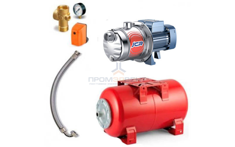 Насосная станция Pedrollo HYDROFRESH JCRm 1C-24 CL - 0,37кВт (Qmax 60 л/мин, 1x230В)