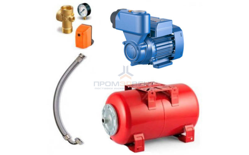 Насосная станция Pedrollo HYDROFRESH PKSm 80-24 CL - 0,75 кВт (Qmax 40 л/мин, 1x230В)