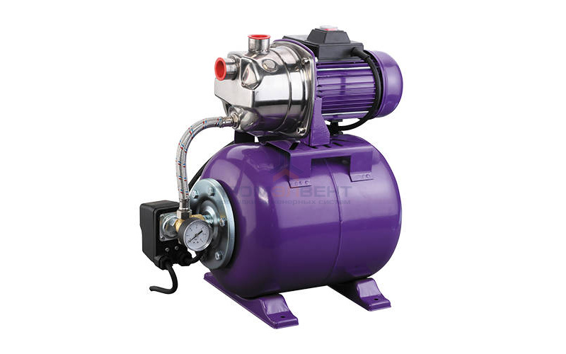 Насосная станция Termica APS 100 - 1 кВт (однофазный, PN4,4, Hmax 44 м, Qmax 3,5 м³/ч)