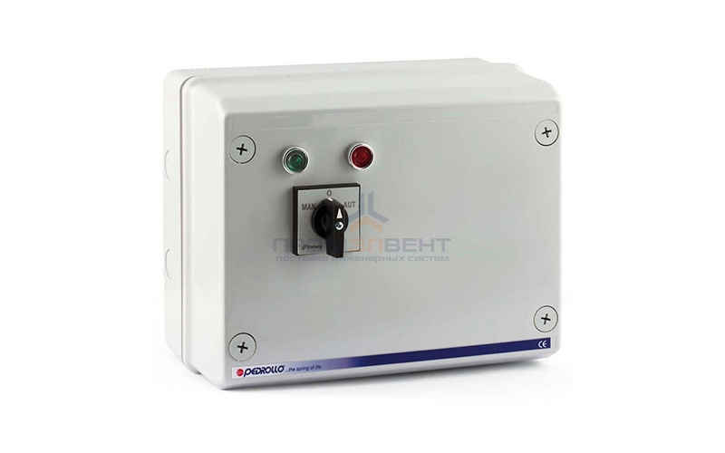 Пульт управления Pedrollo QSM 300 - 2,2 кВт (однофазный, 75 мкФ, 17,5 А)