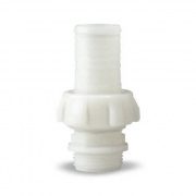 Штуцер соединительный прямой Pedrollo RP 1.25 - 1"1/4, D 35 мм (полиамид)