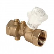 Клапан балансировочный Giacomini R206B - 1"1/4 (ВР/ВР, PN25, без штуцеров, со сливом)