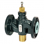 Клапан регулирующий двухходовой ESBE VLA425 - DN25 (F/F, PN 16, Kvs 10, Tmax. 130°C, чугун, со штекером компенсации давления)