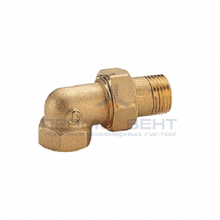 Сгон угловой Giacomini R19 - 1"1/2 (без покрытия)