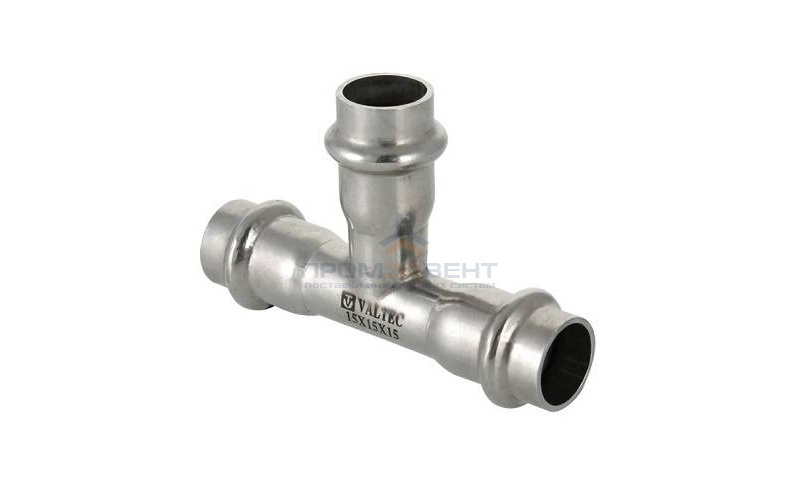Тройник VALTEC VTi.931 - 18 (прессовой, для труб из нержавеющей стали)