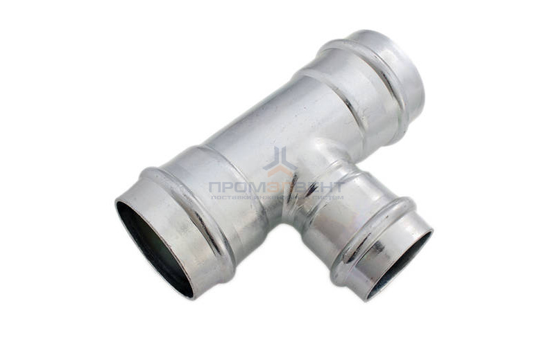 Тройник переходной Conex Banninger PC 5130 - 42 x 35 x 42 (оцинкованная сталь)