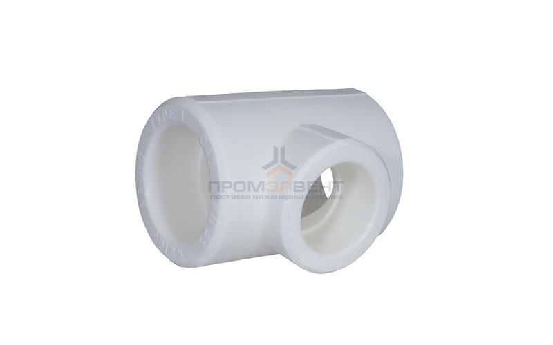 Тройник переходной KALDE - 32 x 20 x 32 (для полипропиленовых труб под пайку, цвет белый)