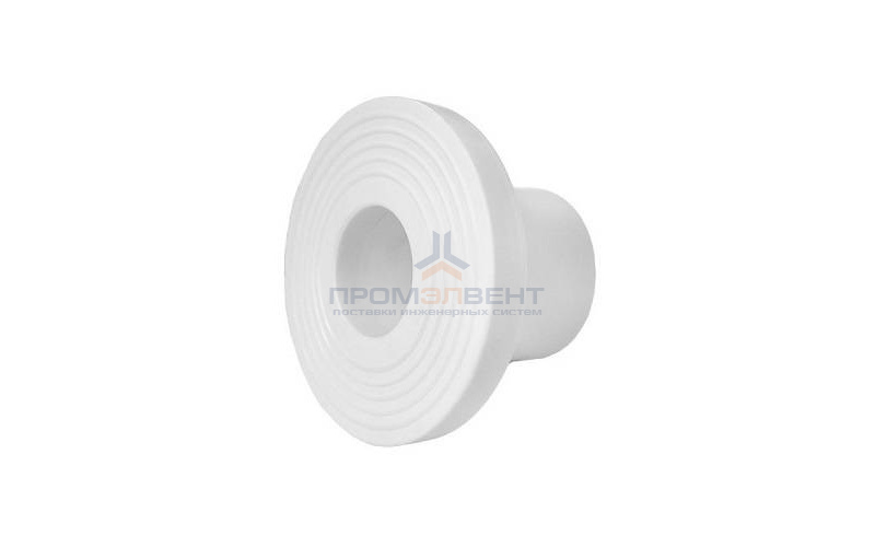Бурт фальцевый Fusitek - 75 (для полипропиленовых труб под пайку, цвет белый)
