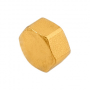 Заглушка латунная с внутренней резьбой STOUT - 3/4"