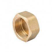 Заглушка с внутренней резьбой ELSEN METALIT EBF02 - 1/2" (латунь без покрытия)