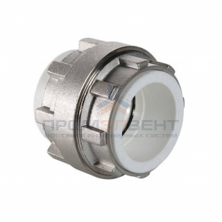 Муфта разъемная VALTEC VTp.763 - 20 (для полипропиленовых труб под пайку, цвет белый)