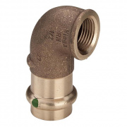 Отвод 90° Viega G3 Sanpress 2214.2 - 22 x 3/4"