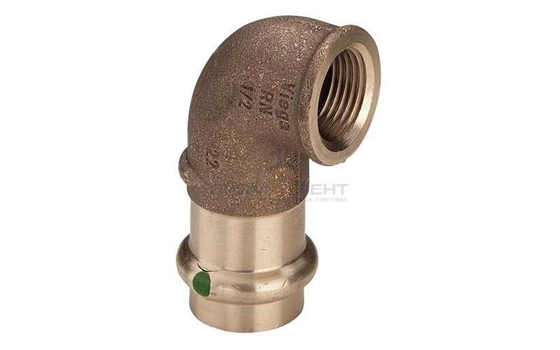 Отвод 90° Viega G3 Sanpress 2214.2 - 28 x 1/2