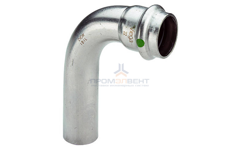 Отвод 90° Viega Sanpress Inox 2316.1 - 42 (нержавеющая сталь)