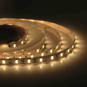 00-122 Светодиодная лента, 12В, 9,6Вт/м, smd5630, 60д/м, IP20, 1400Лм/м, ширина подложки 10мм, 5м, теплый белый