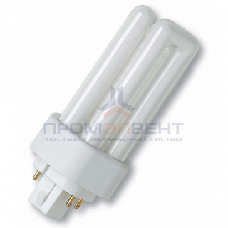 Лампа Osram Dulux T/E Plus 18W/21-840 GX24q-2 холодно-белая