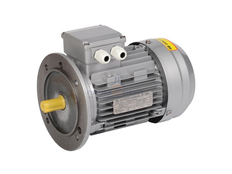 Электродвигатель асинхронный 3ф. АИР 63A2 380В 0,37кВт 3000об/мин (фланец) 3081 DRIVE IEK