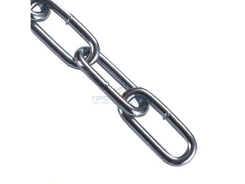 Цепь длиннозвенная (DIN763) 8мм (упаковка 10м)