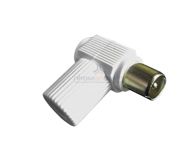 IEC-штекер ТВ угловой