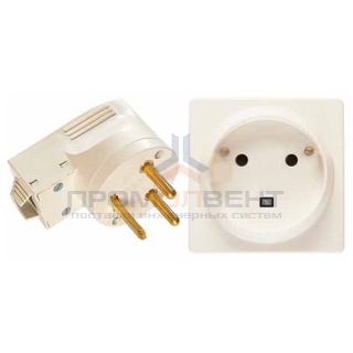 Розетка с вилкой и накладной коробкой Legrand  2P+Т 32А 220В