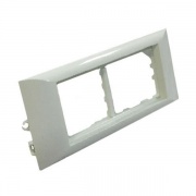 PMA-45/4 Суппорт для 2 розеток 45х45 или 4 модуля 22.5х45 ARC-LAN