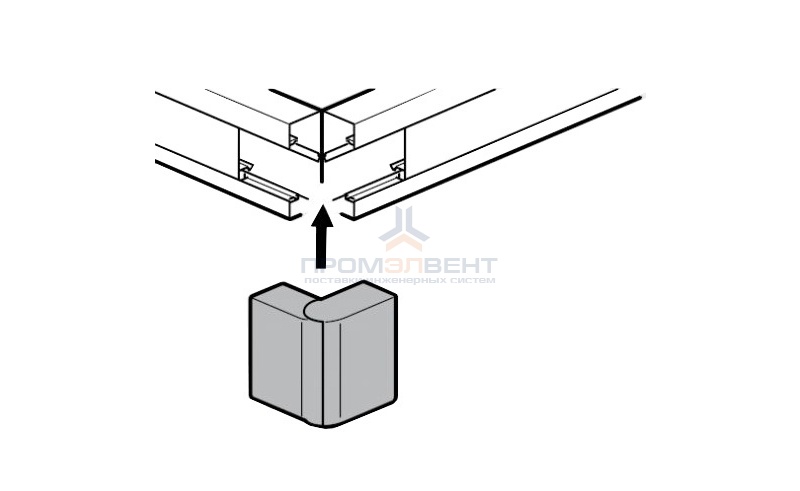 Внешний угол 40x16мм Legrand METRA