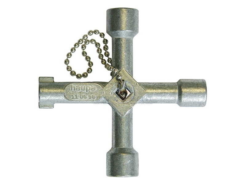 Ключ универсальный HAUPA для открывания распределительных шкафов