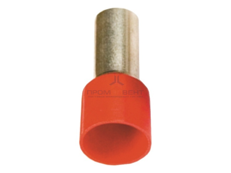 Наконечник-гильза изолированный НШВИ 35,0кв.мм - 16мм красный (50шт) DKC