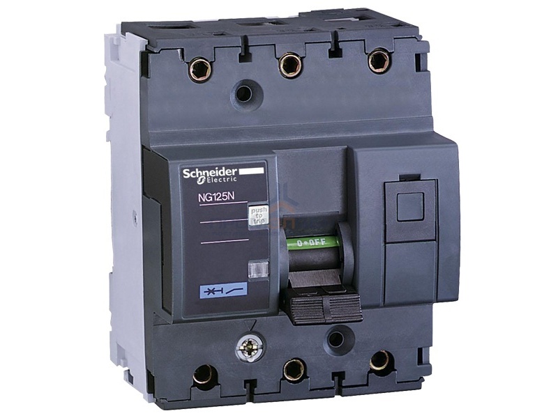 Силовой автоматический выключатель Schneider Electric NG125N 3П 80A C (автомат)