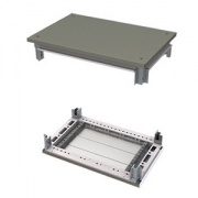 Комплект, крыша и основание, для шкафов CQE, 1200 x 400мм