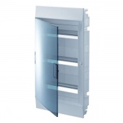 Бокс в нишу ABB Mistral41 36М (3x12) зеленая дверь без клеммного блока
