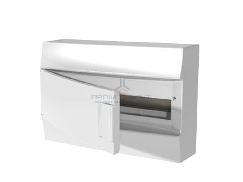 Бокс настенный ABB Mistral41 18М непрозрачная дверь с клеммным блоком