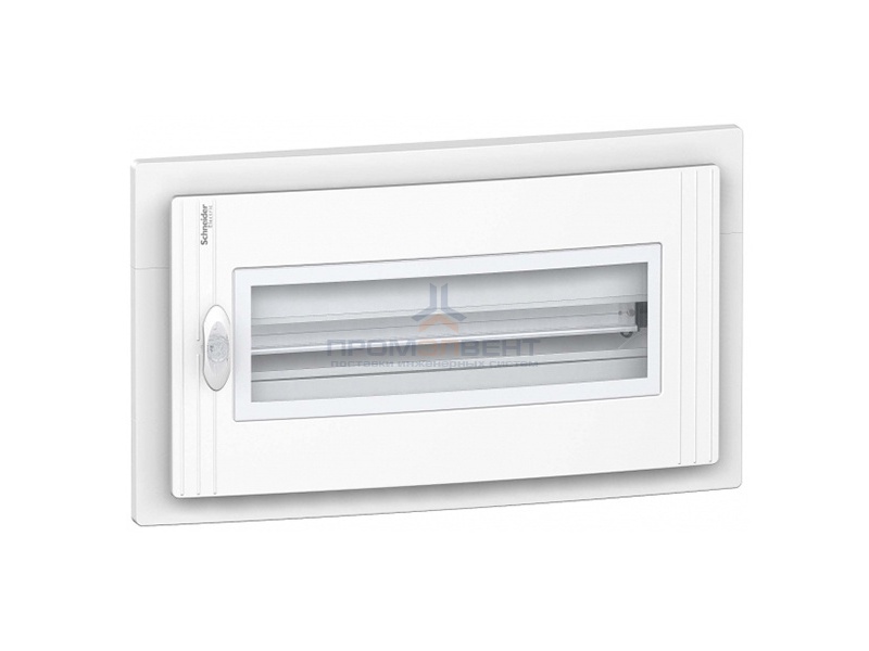 Щит встраиваемый Schneider Electric Pragma (1х24) 24 модуля с прозрачной дверью с клемниками N+PE