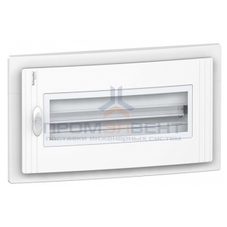 Щит встраиваемый Schneider Electric Pragma (1х24) 24 модуля с прозрачной дверью с клемниками N+PE