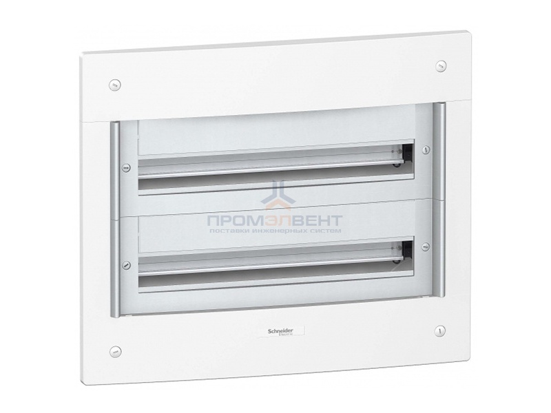 Щит встраиваемый Schneider Electric Pragma (2х24) 48 модулей с прозрачной дверью с клемниками N+PE