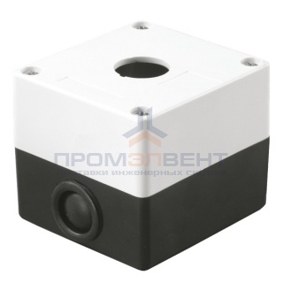 Корпус КП101 для кнопок 1 место белый ИЭК